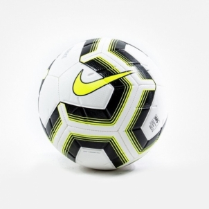 Futbolo kamuolys NIKE STRIKE TEAM SC3535-102 balta / juoda ir geltona
