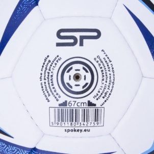 Futbolo kamuolys SHADOW II balta/mėlyna