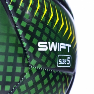 Futbolo kamuolys SWIFT žalias/geltonas