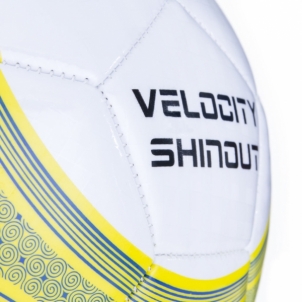Futbolo kamuolys VELOCITY SHINOUT balta/geltona