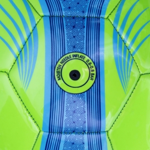Futbolo kamuolys VELOCITY SHINOUT žalia/mėlyna