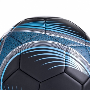 Futbolo kamuolys VELOCITY SPEAR juoda/mėlyna