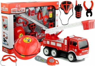Gaisrininko rinkinys &quot;Fire Rescue&quot; Rotaļlietas zēniem
