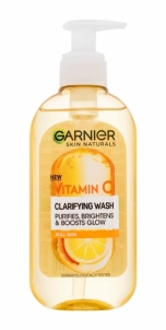Garnier Skin Naturals Vitamin C Cleansing Gel 200ml Clarifying Wash Creams for face