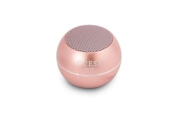 Garso kolonėlė Guess Mini Bluetooth Speaker 3W 4H Pink