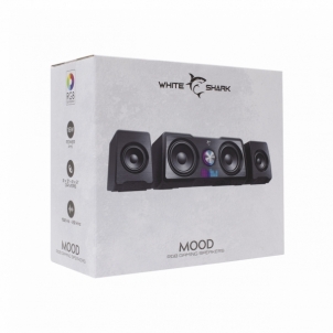 Audio speaker White Shark GSP-968 Mood RGB Gaming 2.2 Speaker System black