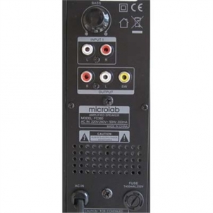 Microlab FC-530U 2.1 Speakers/ 64W RMS (18Wx2+28W)/ Remote/ FM Radio/ USB, SD Card Slots/ Plays MP3, Radio without PC
