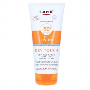 Gelis nuo saulės Eucerin Dry Touch Oil Control SPF 50+ 200 ml Sauļošanās krēmi