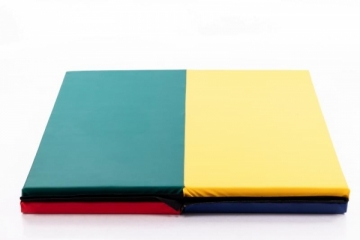 Gimnastikos čiužinys 116 x 232 cm multicolour