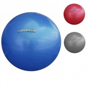 Gimnastikos kamuolys inSPORTline 65 cm, su rankenomis