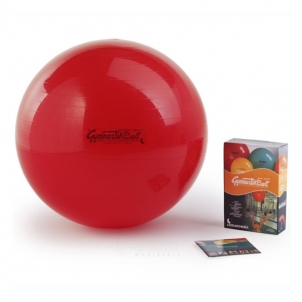 Gimnastikos kamuolys Original Pezzi 75 cm Red Vingrinājumā bumbiņas