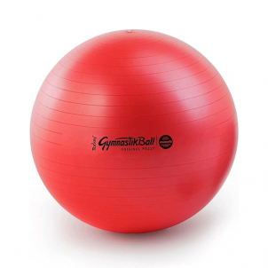 Gimnastikos kamuolys Original Pezzi Gymnastik Ball Maxafe 75 cm Red Mankštos kamuoliai