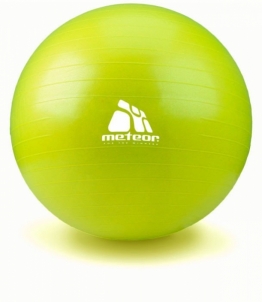 Gimnastikos kamuolys su pompa METEOR, 65 cm