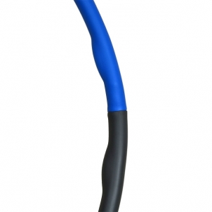 Gimnastikos lankas masažiniu neoprenu, 95cm, mėlynas