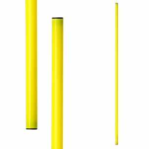 Gimnastikos lazdos METEOR 150 cm 10 vnt. geltona