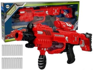 Žaislinis ginklas su tamsoje šviečiančiomis kulkomis Žaisliniai ginklai