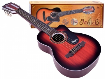 Gitara 6 stringed childrens guitar toy IN0101 Muzikālā rotaļlietas