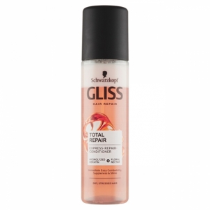 Gliss Kur Rinse-free express balm for dry, damaged hair Total Repair 200 ml Plaukų stiprinimo priemonės (fluidai, losjonai, kremai)