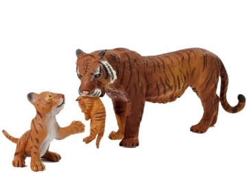 Gyvūnų figūrėlių rinkinys - Tigrai