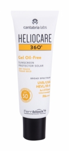 Heliocare 360 Oil-Free Face Sun Care 50ml SPF50 Sauļošanās krēmi