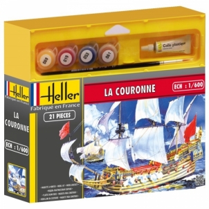 Heller plastikinis laivo modelio rinkinys 49066 LA COURONNE 1/600