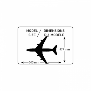 Heller plastikinis lėktuvo modelio rinkinys 80459 1/125 - BOEING 747