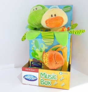 Интерактивная игрушка Playgro Music Box Easy to attach 0M+ 