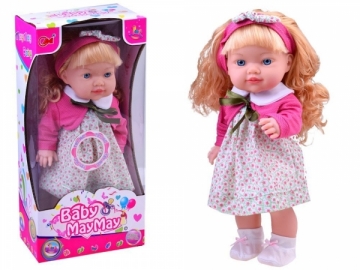 Interaktyvi lėlė "Baby MayMay", rožinė 