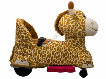 Interaktyvi važiuojanti žirafa