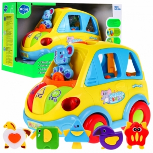 Interaktyvus automobilis - rūšiuoklis Žaislai kūdikiams
