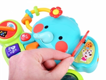 Interaktyvus žaislas Muzikinis dramblys (kūdikiams nuo 6 mėn.)