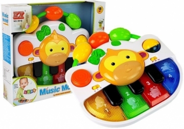 Interaktyvus fortepijonas Beždžionė Toys for babies