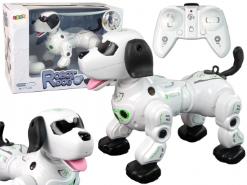 Interaktyvus nuotoliniu būdu valdomas robotas šuo Robots rotaļlietas