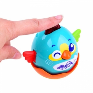 Interaktyvus paukščiukas, Huile Toys, mėlynas