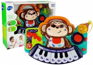 Interaktyvus pianinas kūdikiams „DJ Monkey“ Žaislai kūdikiams