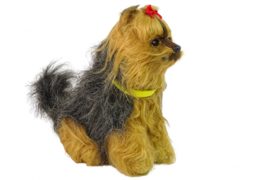 Interaktyvus pliušinis šuniukas Jorkšyro terjeras Mīkstās rotaļlietas