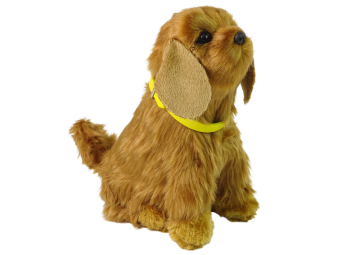 Interaktyvus pliušinis šuniukas kokerspanielis Soft toys