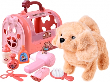 Interaktyvus pliušinis šuo su priedais Мягкие игрушки