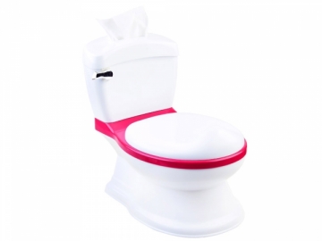 Interaktyvus vaikiškas tualetas, rožinis
