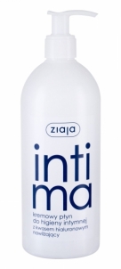 Intymi kosmetika Ziaja Intimate Creamy Wash With Hyaluronic Acid 500ml Intymi higiena