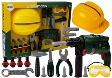 Žaislinių įrankių rinkinys Chraftsmans Toolbox Lean Toys 