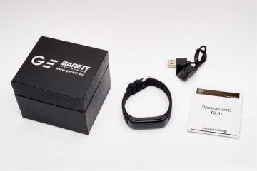 Išmanioji apyrankė Smartband, Opaska Sportowa Garett Fit 11 Black