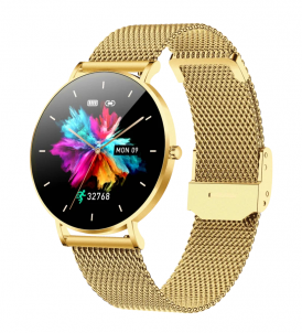 Išmanus laikrodis Manta Alexa Lux SWU501LGD Gold Išmanieji laikrodžiai ir apyrankės
