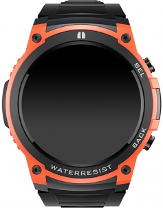 Išmanus laikrodis Wotchi AMOLED Smartwatch DM55 – Orange - Black 