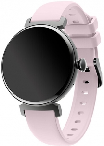Išmanus laikrodis Wotchi AMOLED Smartwatch DM70 – Black - Pink