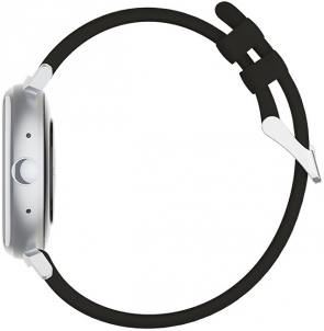 Išmanus laikrodis Wotchi AMOLED Smartwatch DM70 – Silver - Black