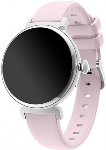 Išmanus laikrodis Wotchi AMOLED Smartwatch DM70 – Silver - Pink
