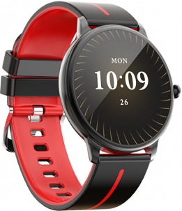 Išmanus laikrodis Wotchi AMOLED Smartwatch KM60 – Black Išmanieji laikrodžiai ir apyrankės