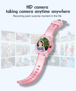 Išmanus laikrodis Wotchi Dětské Smartwatch WD36B s GPS lokátorem a fotoaparátem - Black