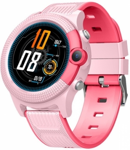 Išmanus laikrodis Wotchi Dětské Smartwatch WD36P s GPS lokátorem a fotoaparátem - Pink 